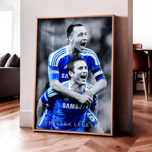 Terry & Lampard 'Chelsea Legends' Poster