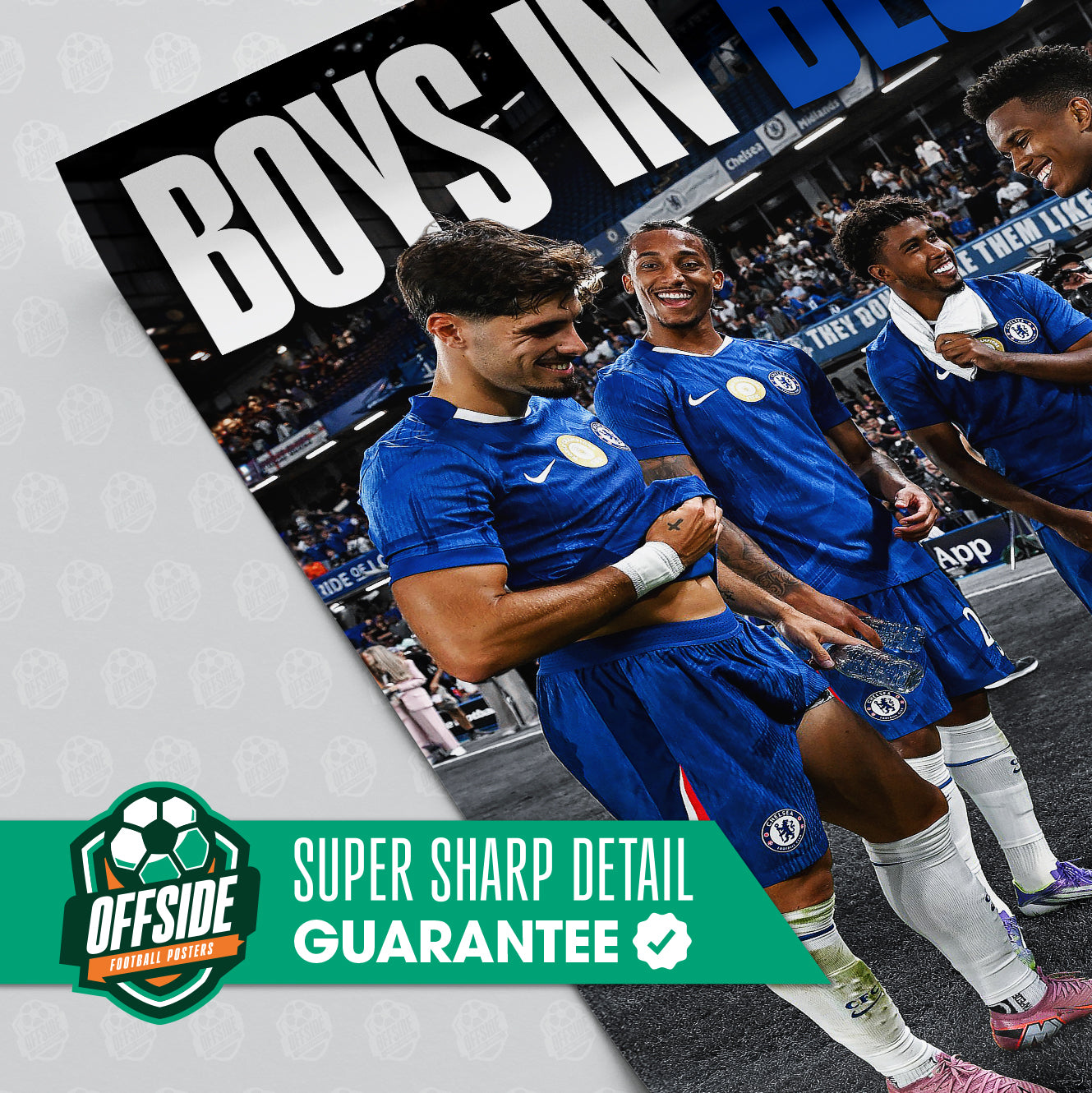 Chelsea 'Boys In Blue' Poster