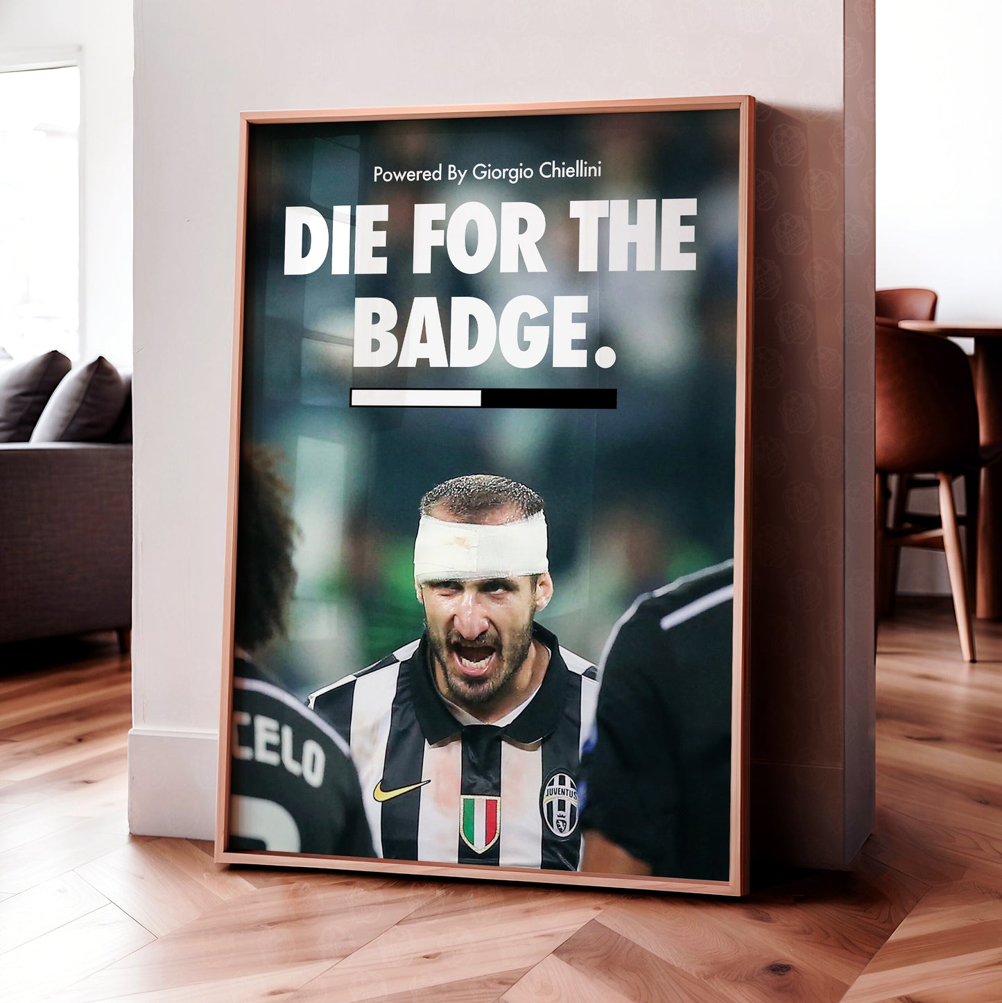 Giorgio Chiellini 'Die For The Badge' Poster