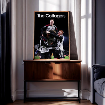 Fulham 'The Cottagers' Poster