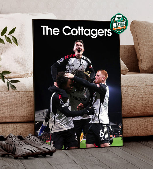 Fulham 'The Cottagers' Poster