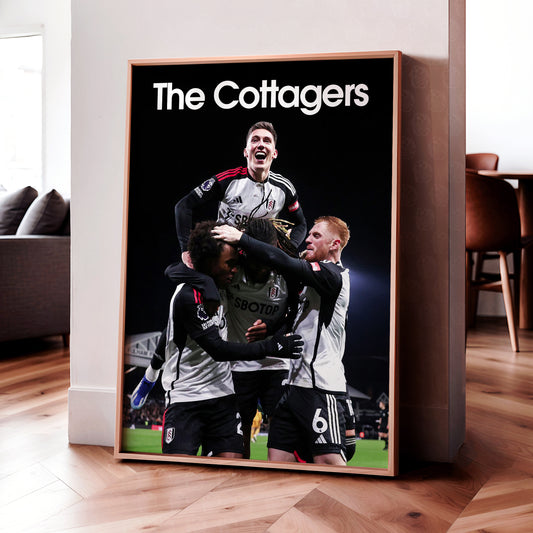 Fulham 'The Cottagers' Poster