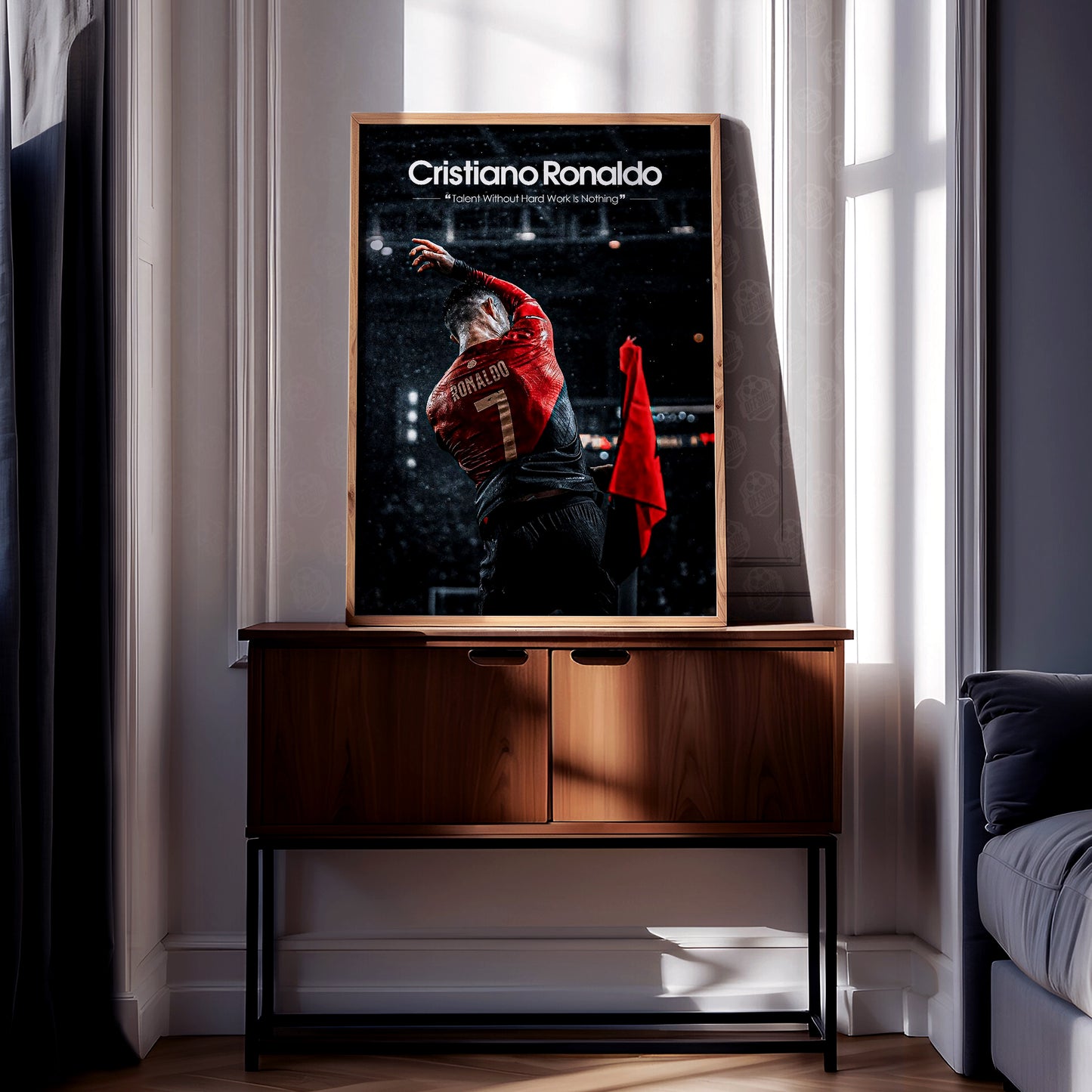 Cristiano Ronaldo 'Hard Work' Poster