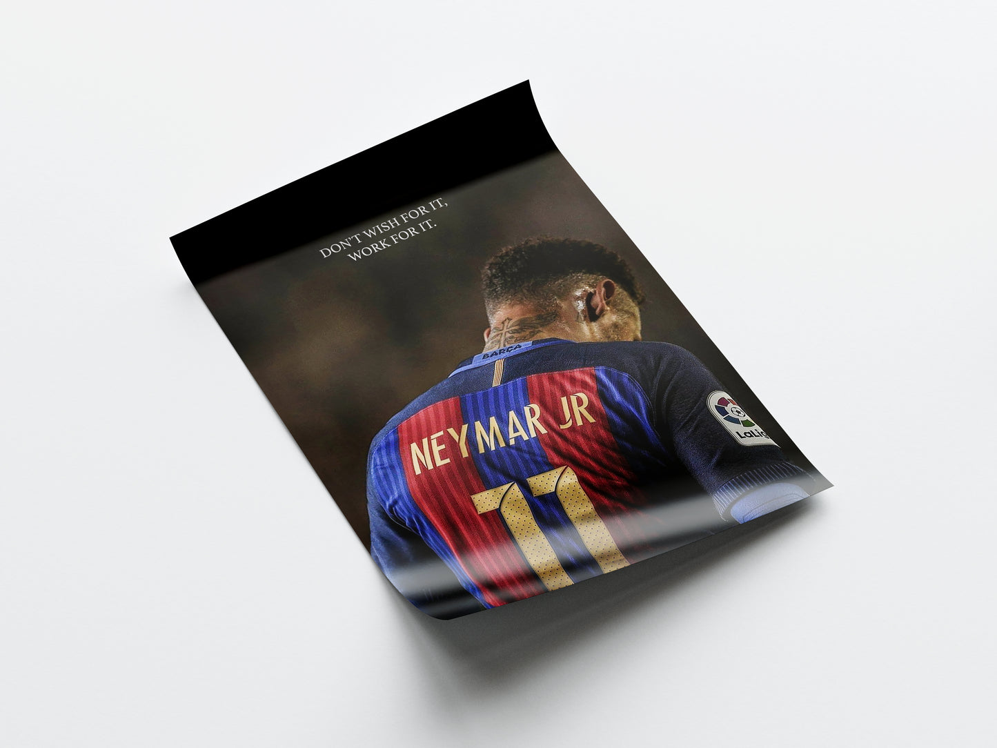 Neymar 'Work For It' Poster