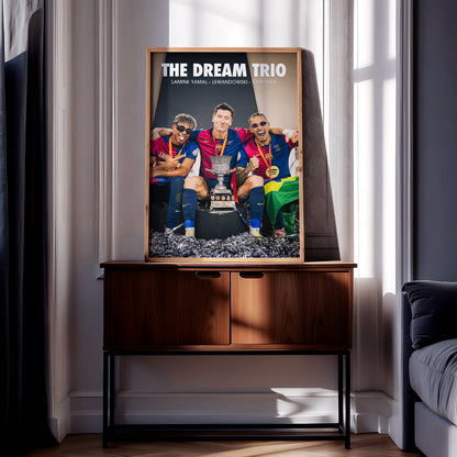 Barcelona 'Dream Trio' Poster