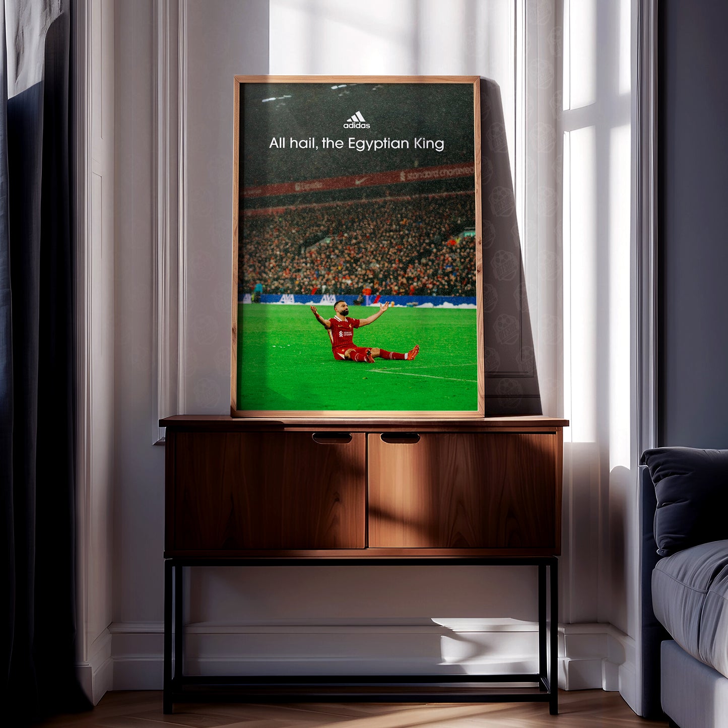 Mo Salah 'All Hail The Egyptian King' Poster