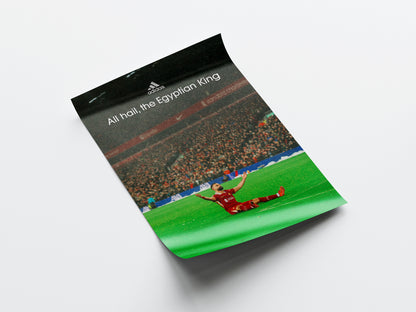 Mo Salah 'All Hail The Egyptian King' Poster