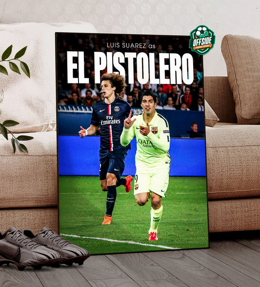 Luis Suarez 'El Pistolero' Poster