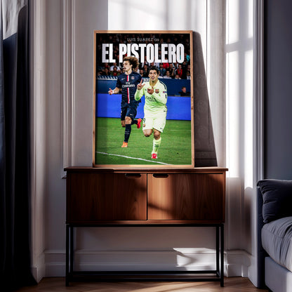 Luis Suarez 'El Pistolero' Poster