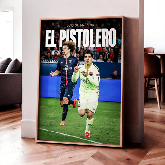 Luis Suarez 'El Pistolero' Poster