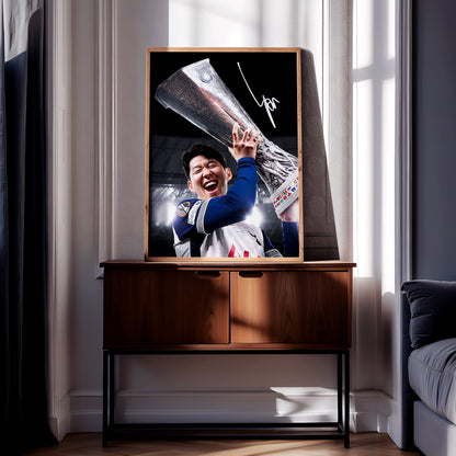 Son Heung-min 'Europa League' Poster