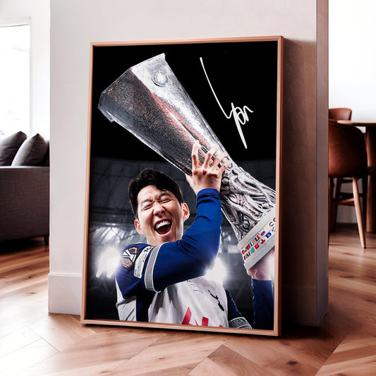 Son Heung-min 'Europa League' Poster