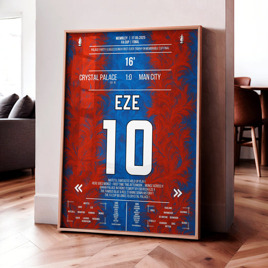 Eberechi Eze 'FA Cup Final Jersey' Poster