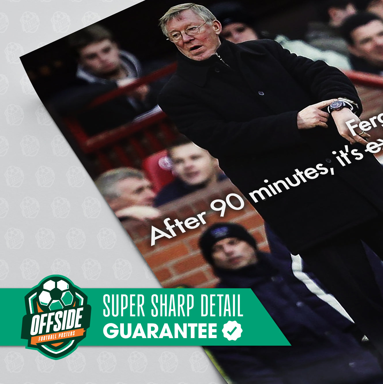 SAF 'Fergie Time' Poster