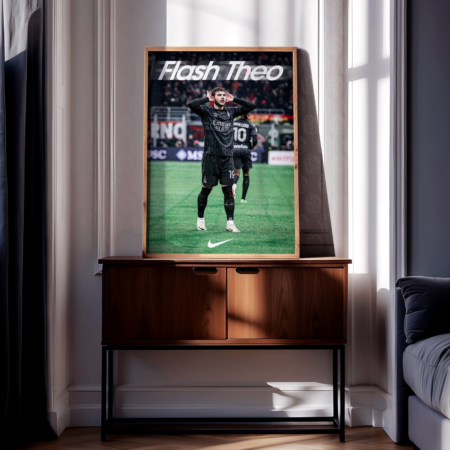 Theo Hernandez 'Flash' Poster