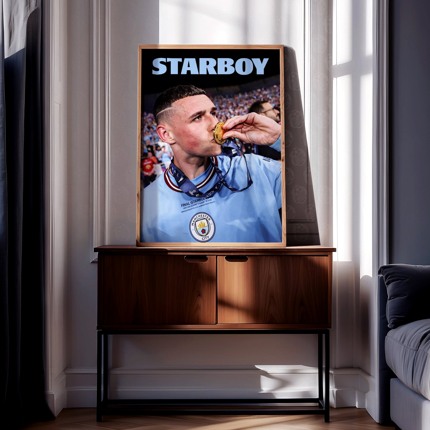 Phil Foden 'Starboy' Poster