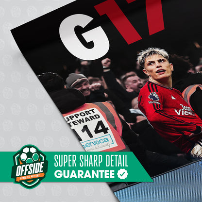 Alejandro Garnacho 'G17' Poster