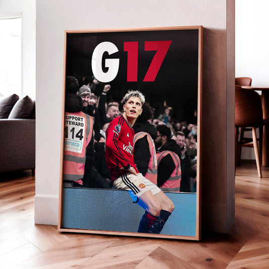 Alejandro Garnacho 'G17' Poster