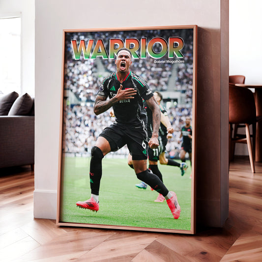 Gabriel Magalhaes 'Warrior' Poster