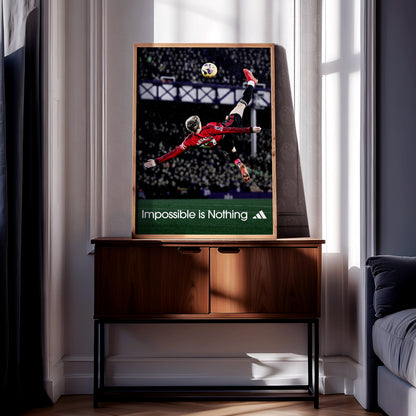 Alejandro Garnacho Bicycle Kick Poster