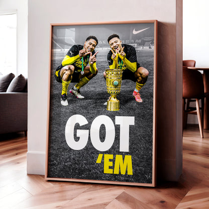 Jude Bellingham & Jadon Sancho 'Got'Em' Poster