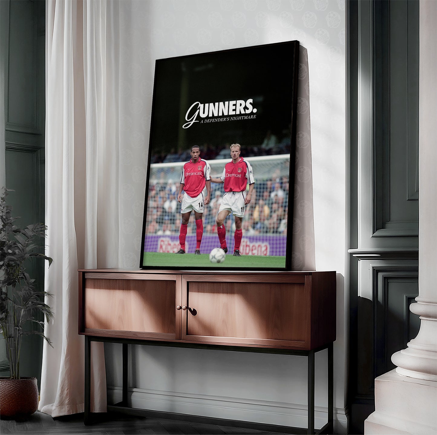 Thierry Henry & Dennis Bergkamp 'Gunners' Poster
