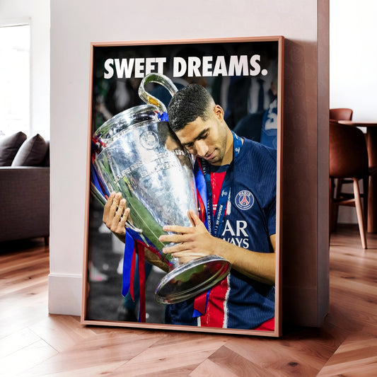 Achraf Hakimi 'Sweet Dreams' Poster