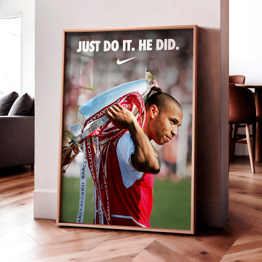 Thierry Henry 'Do It' Premier League Poster