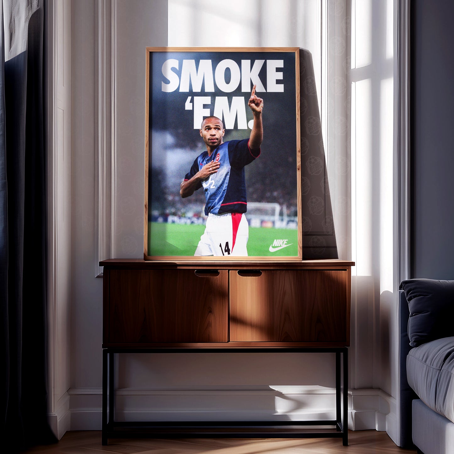 Thierry Henry 'Smoke 'Em' Poster