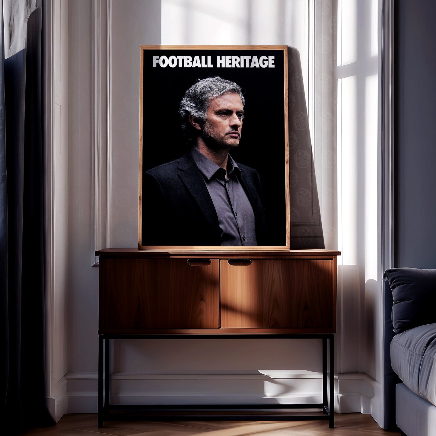 Jose Mourinho 'Football Heritage' Poster