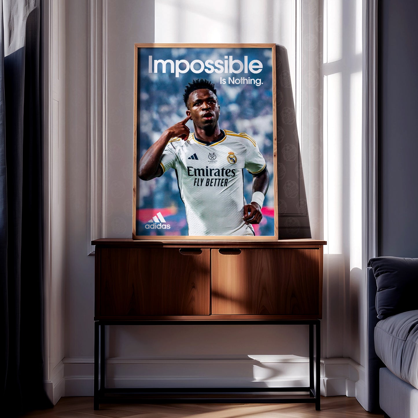Vinicius Jr. 'Impossible Is Nothing' Poster