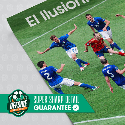 Andres Iniesta 'Illusionista' Poster