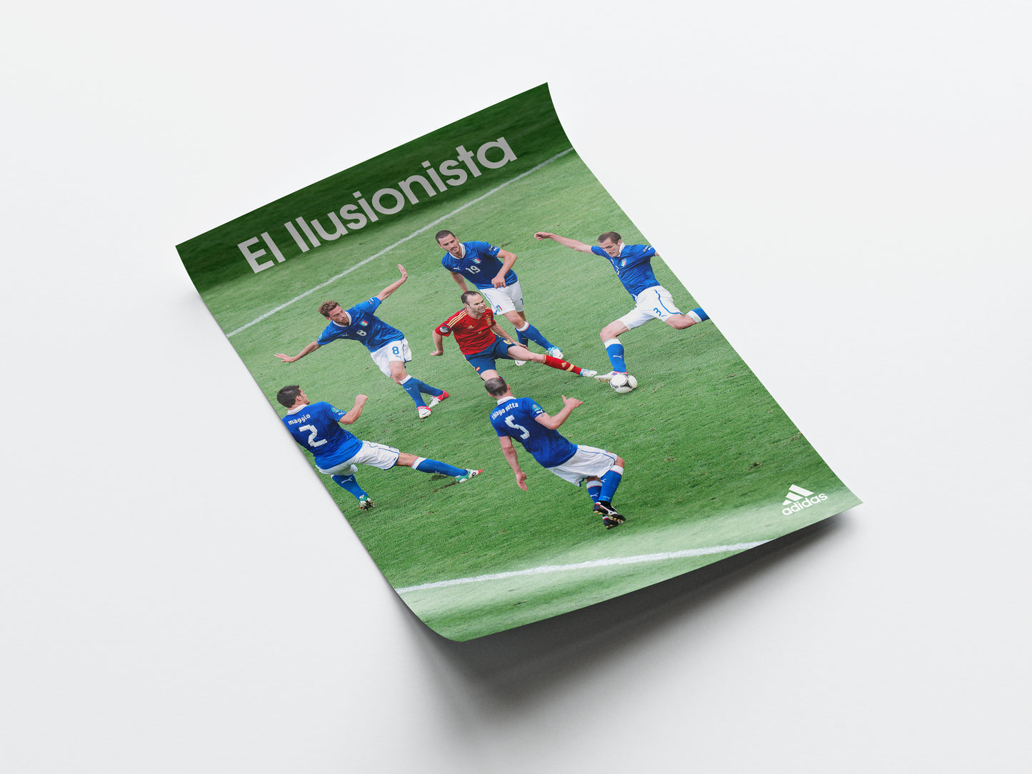 Andres Iniesta 'Illusionista' Poster