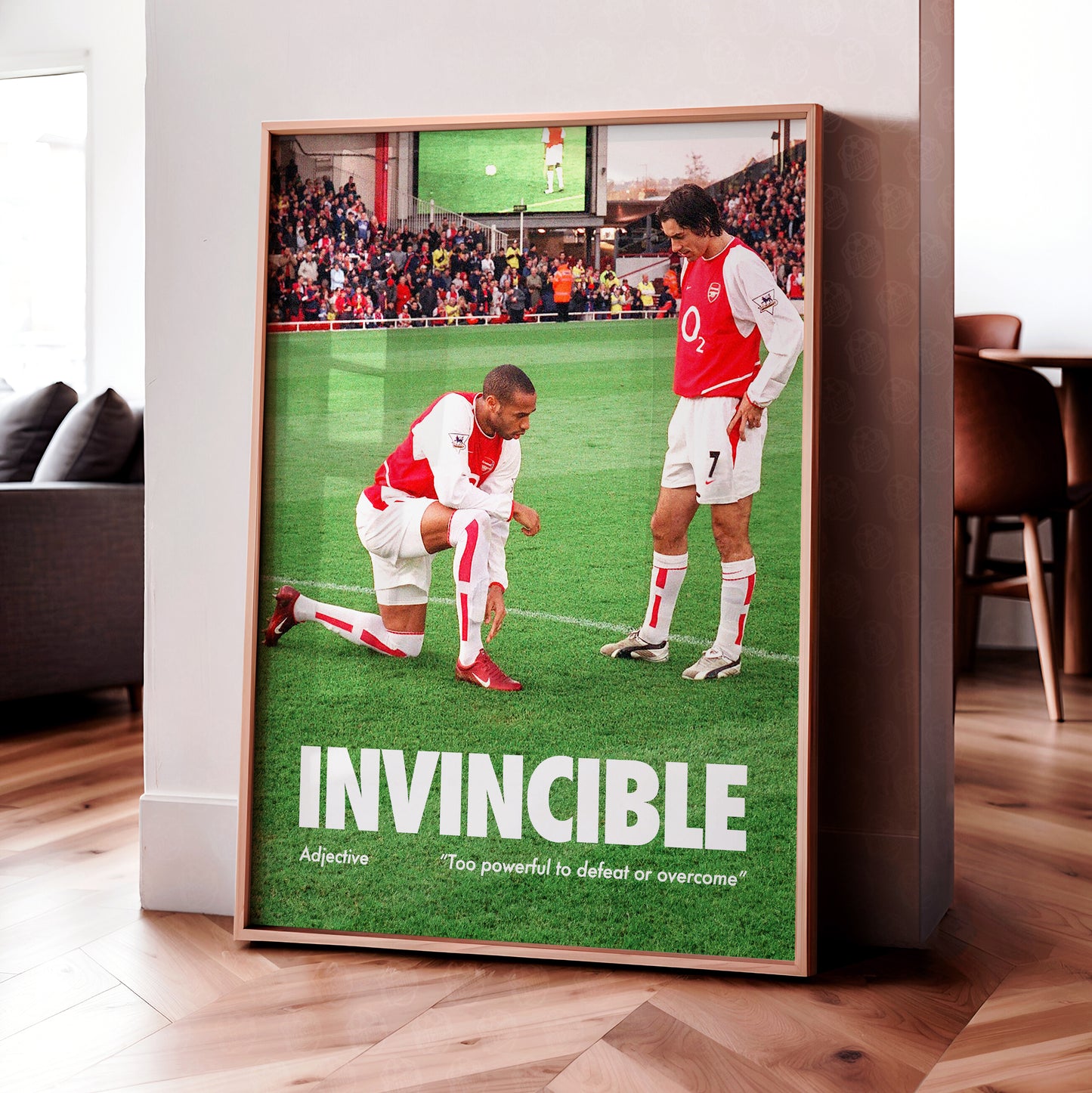 Arsenal 'Invincible' Poster