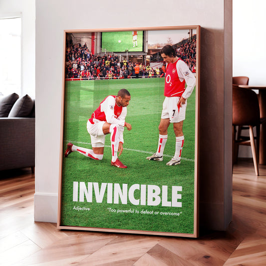 Arsenal 'Invincible' Poster