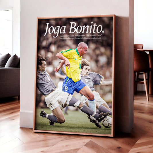 Ronaldo 'Joga Bonito' Poster