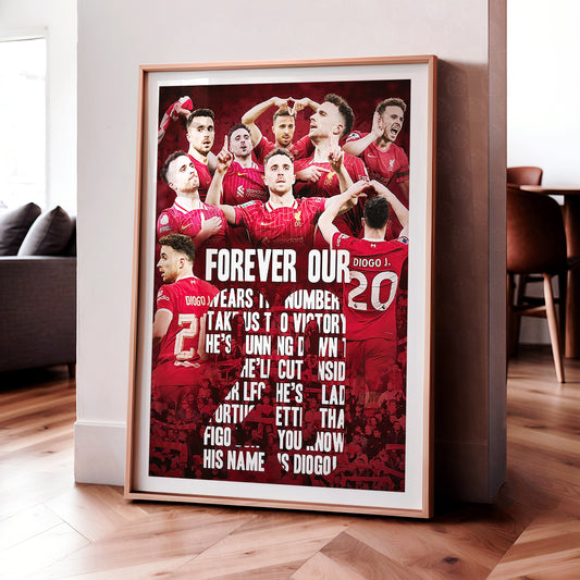 Diogo Jota 'Forever Our 20' Poster