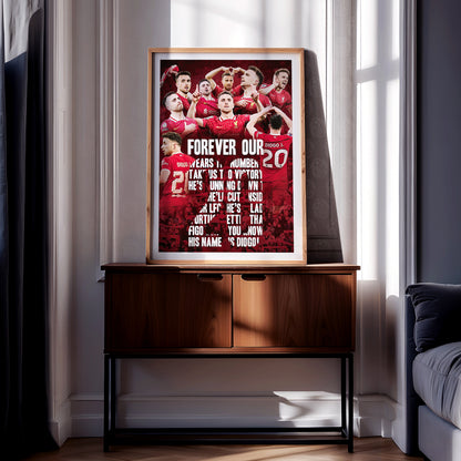 Diogo Jota 'Forever Our 20' Poster