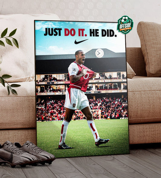 Thierry Henry 'Do It' Poster