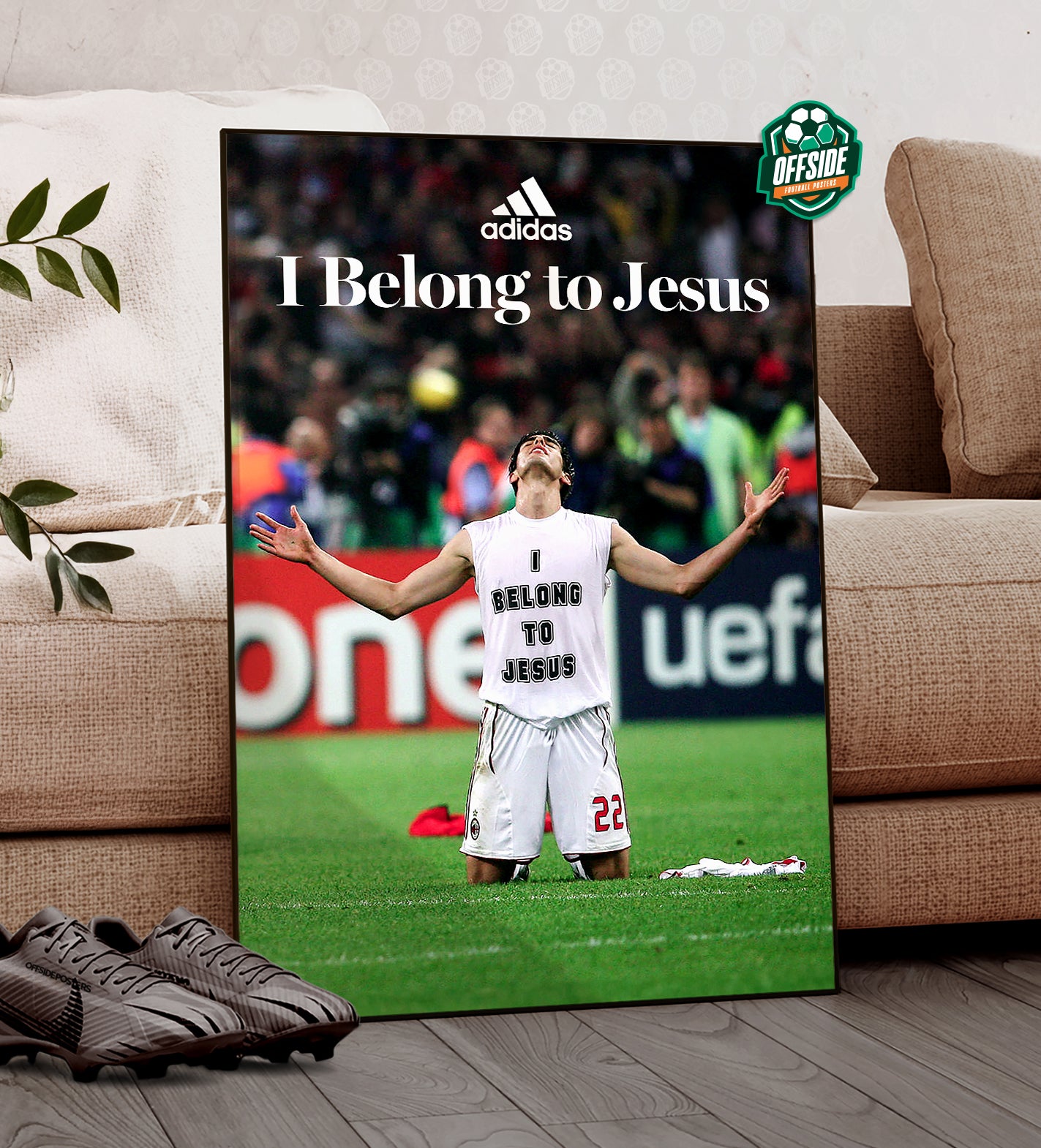 Kaka 'I Belong To Jesus' Poster
