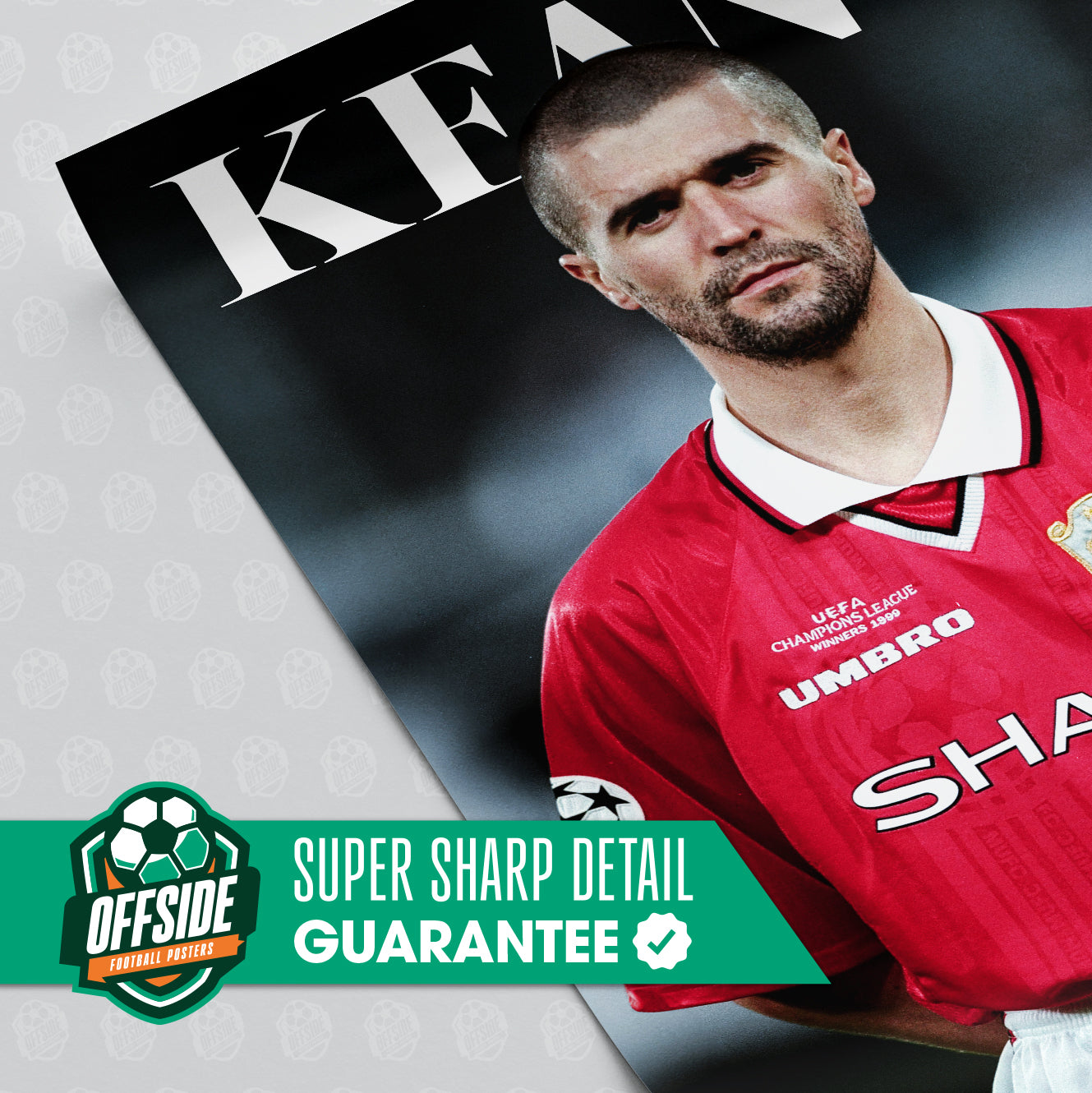 Roy Keane 'Keano' Poster