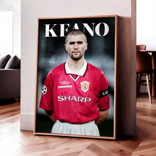 Roy Keane 'Keano' Poster