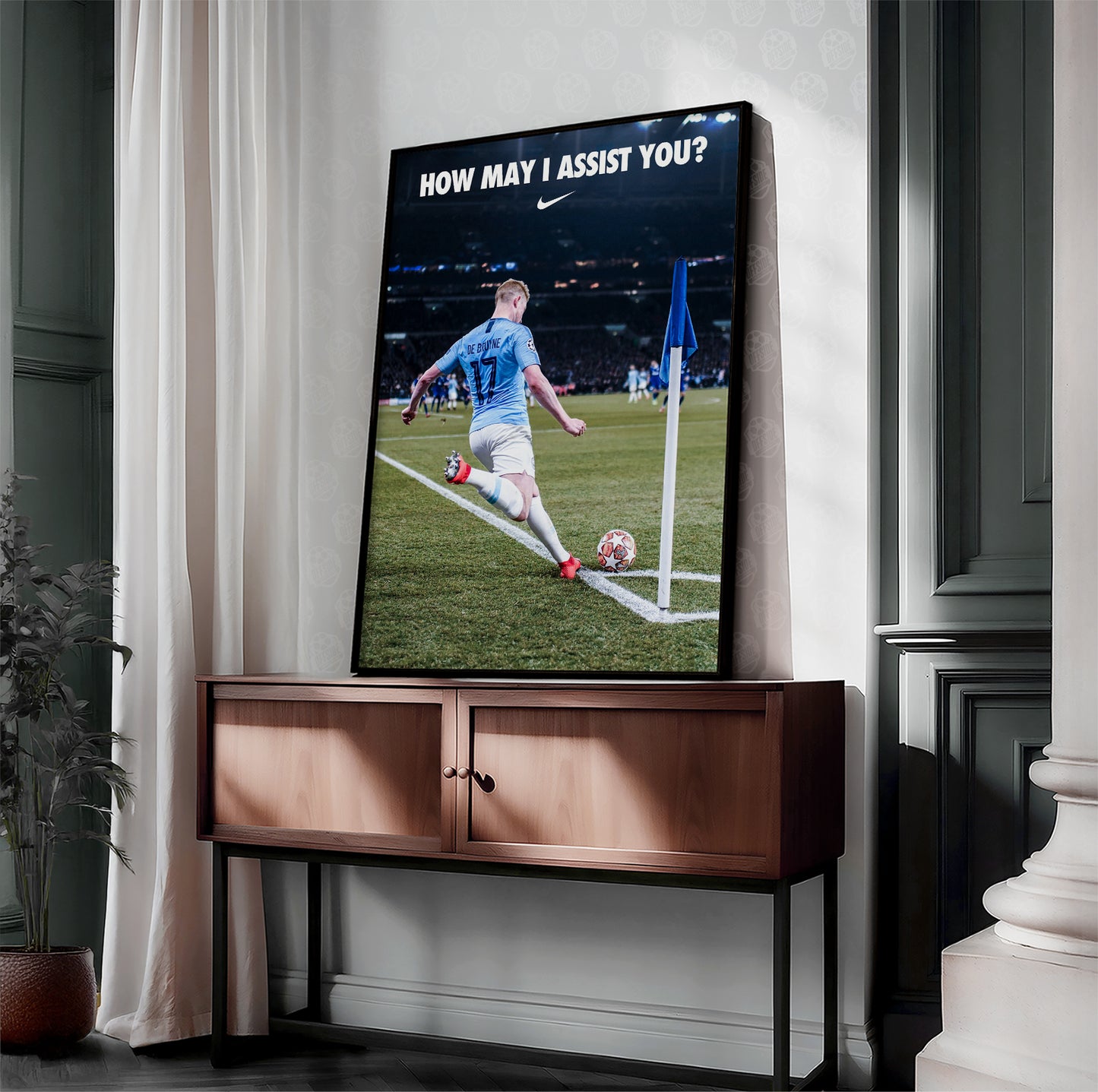 Kevin De Bruyne 'How May I Assist You' Poster