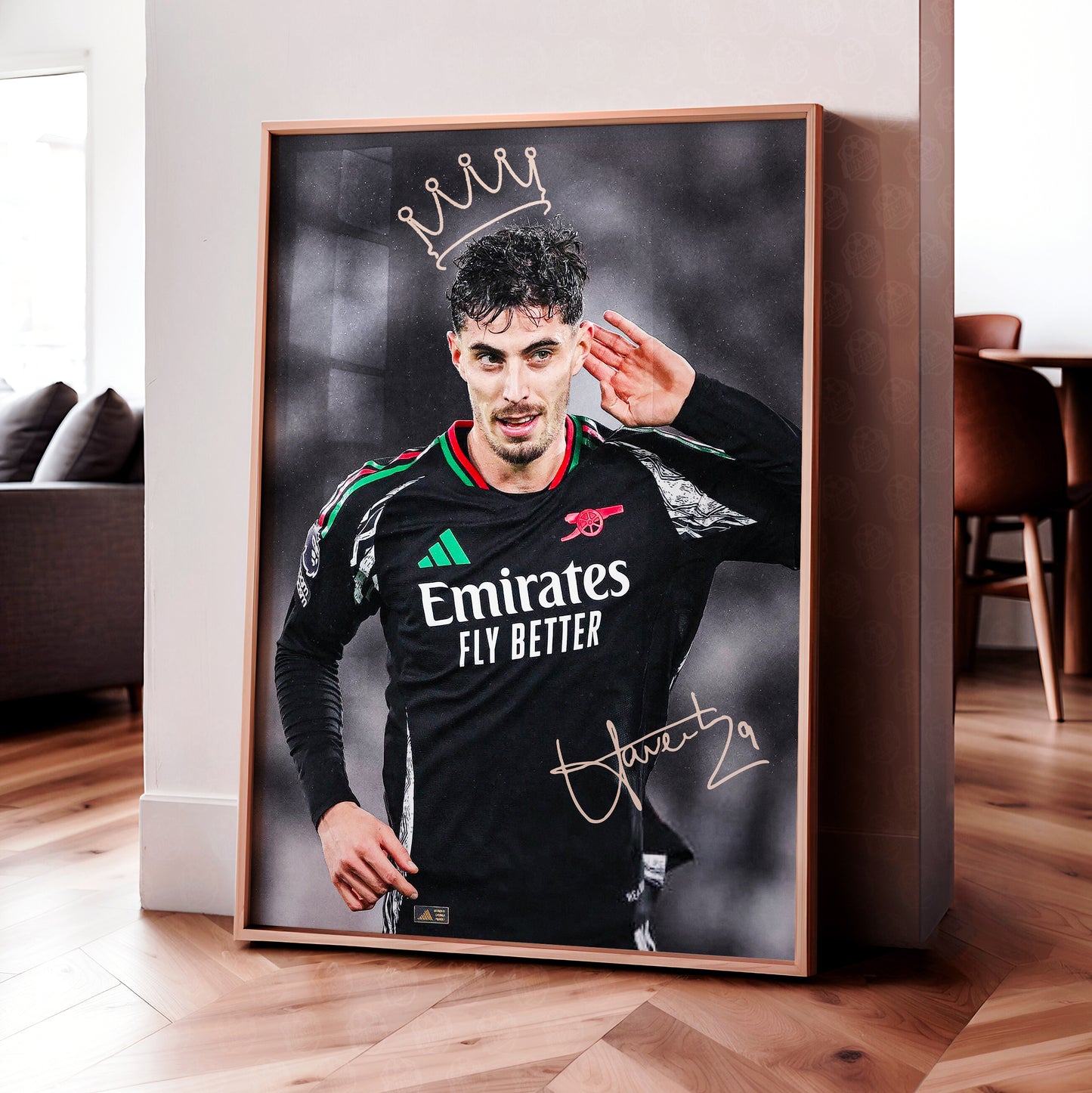 Kai Havertz 'King Kai' Poster