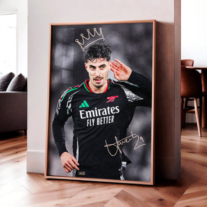 Kai Havertz 'King Kai' Poster