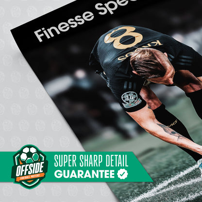 Toni Kroos 'Finesse Specialist' Poster