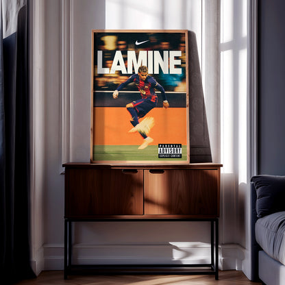 Lamine Yamal 'Parental Advisory' Poster
