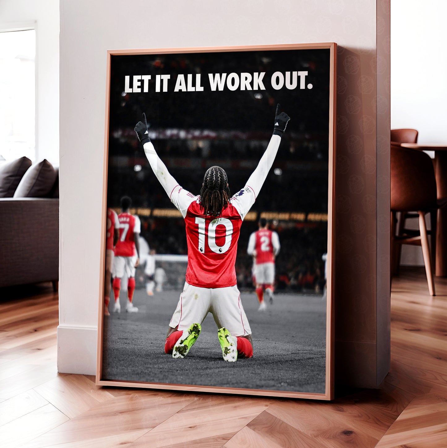 Eberechi Eze 'Let It All Work Out' Poster