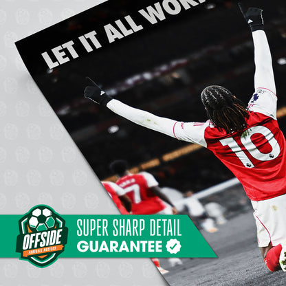 Eberechi Eze 'Let It All Work Out' Poster