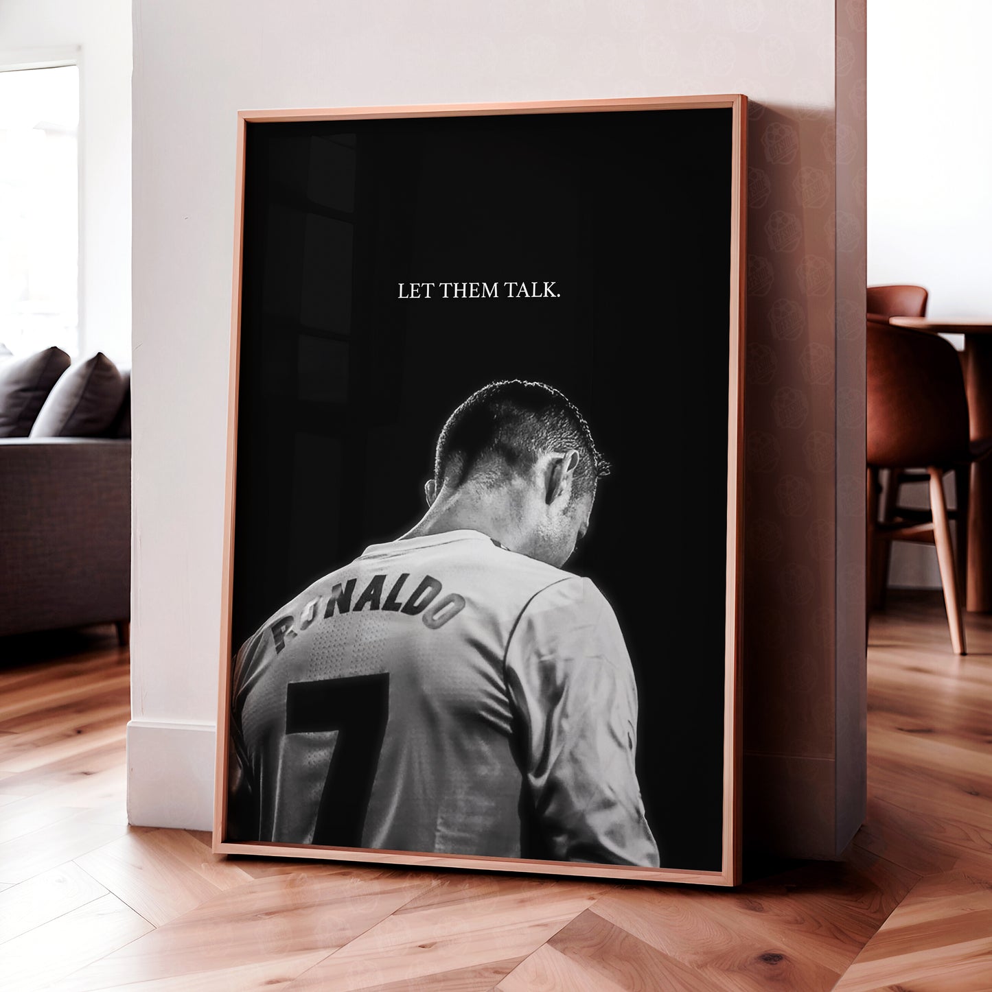 Cristiano Ronaldo 'Let Them Talk' Poster